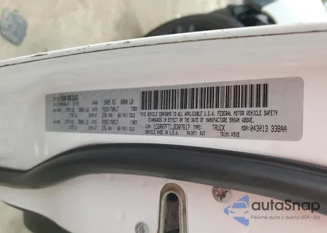 2018 Ram 1500 St from USA, damaged, VIN 1C6RR7FT1JS307617